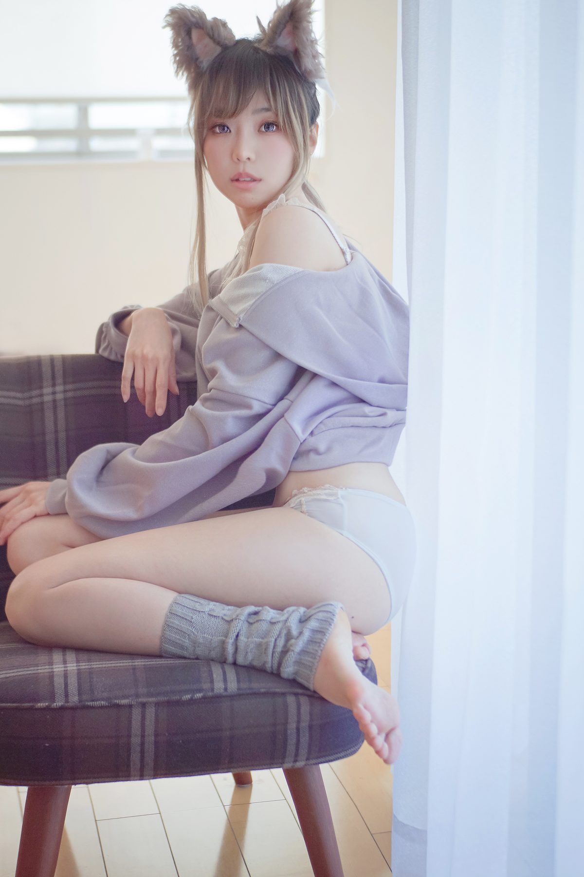 Coser@Ely_eee ElyEE子 – Stay Home with Me Part1