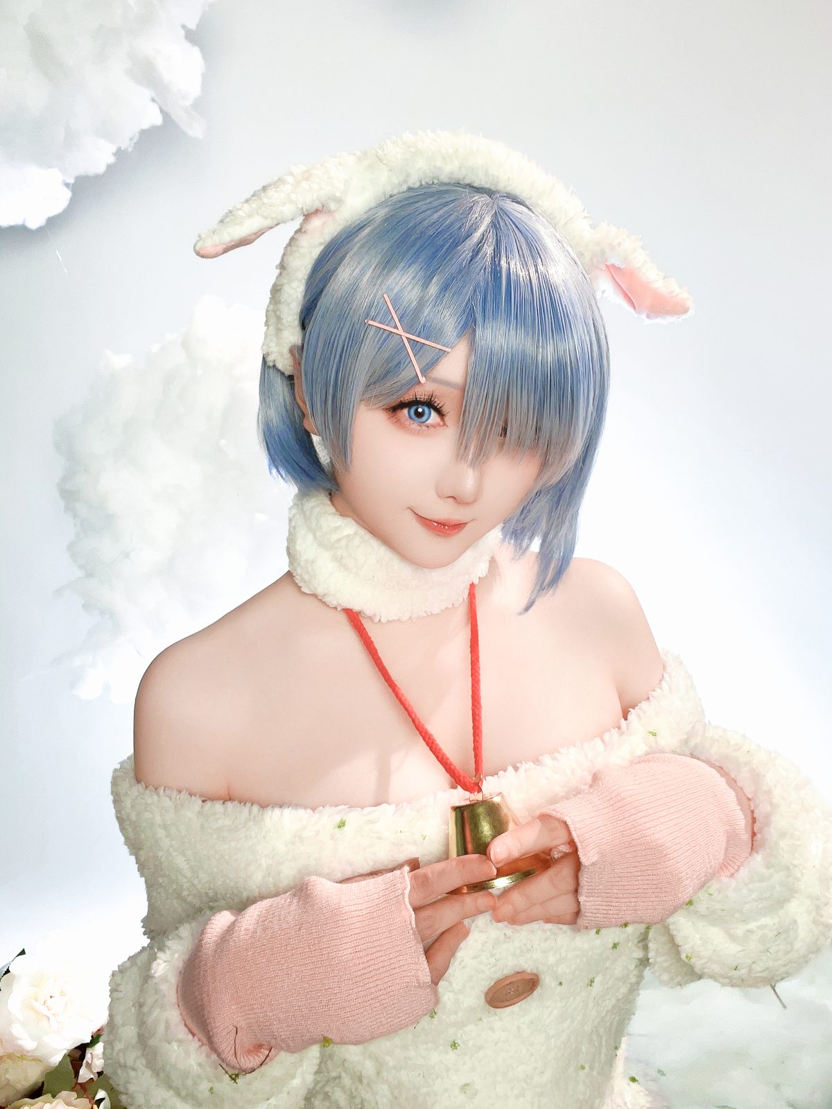 Coser@星之迟迟Hoshilily – 2024年01月计划赠品 RE 0 蕾姆 绵羊ver