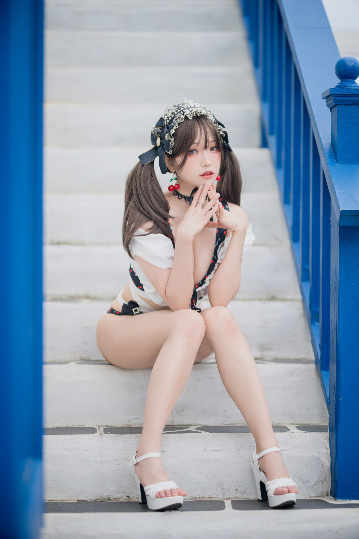 Cosplay ElyEE子 櫻桃地雷系少女 [39P]