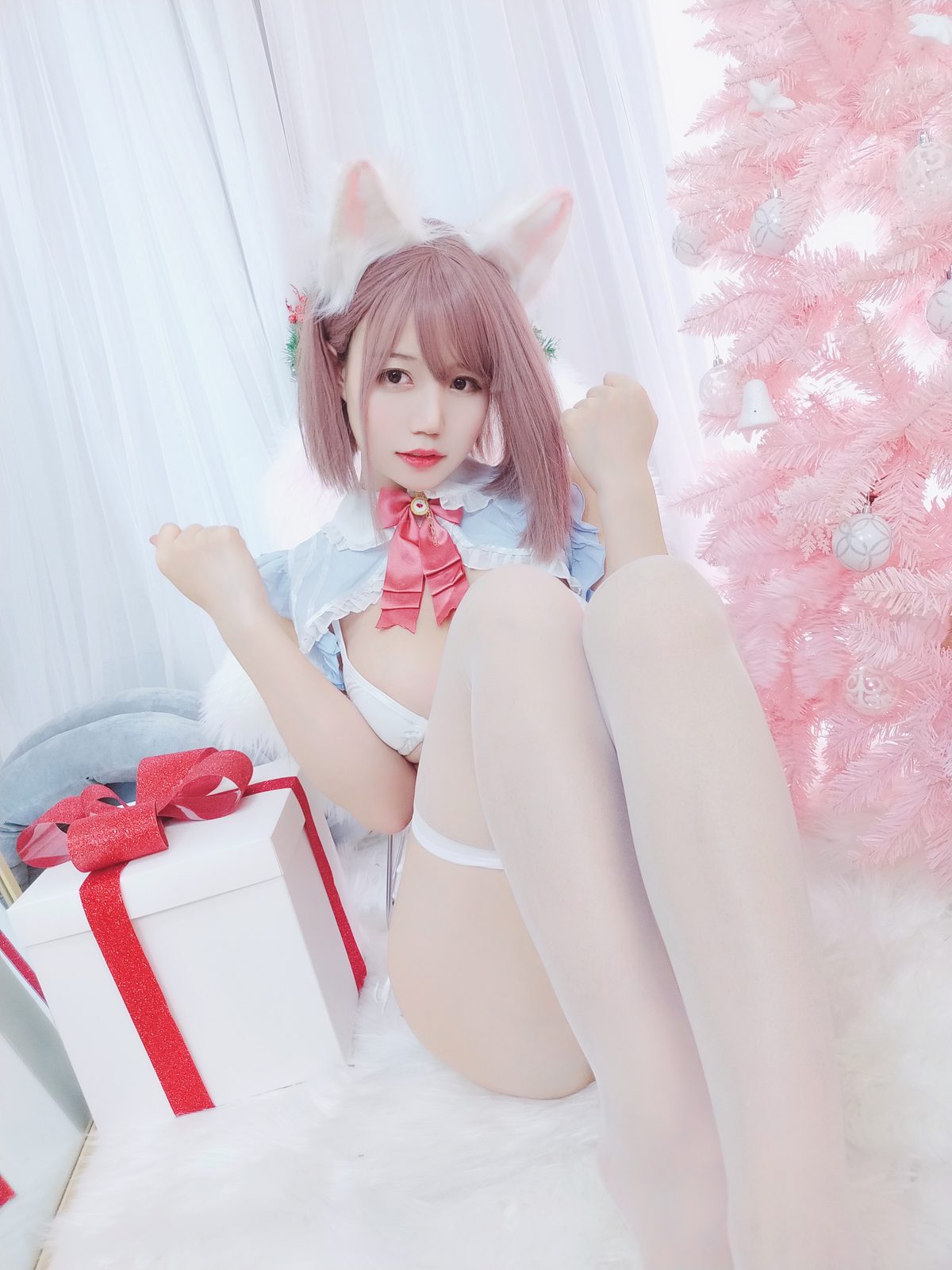 Coser@小仓千代w – 可可爱爱圣诞节