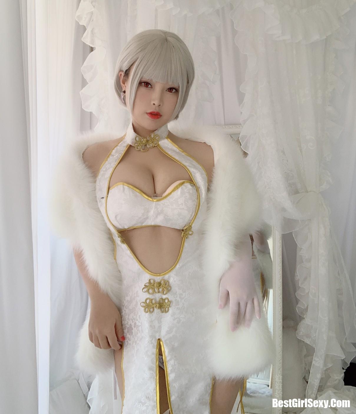 Coser@白烨 Vol.002 白旗袍