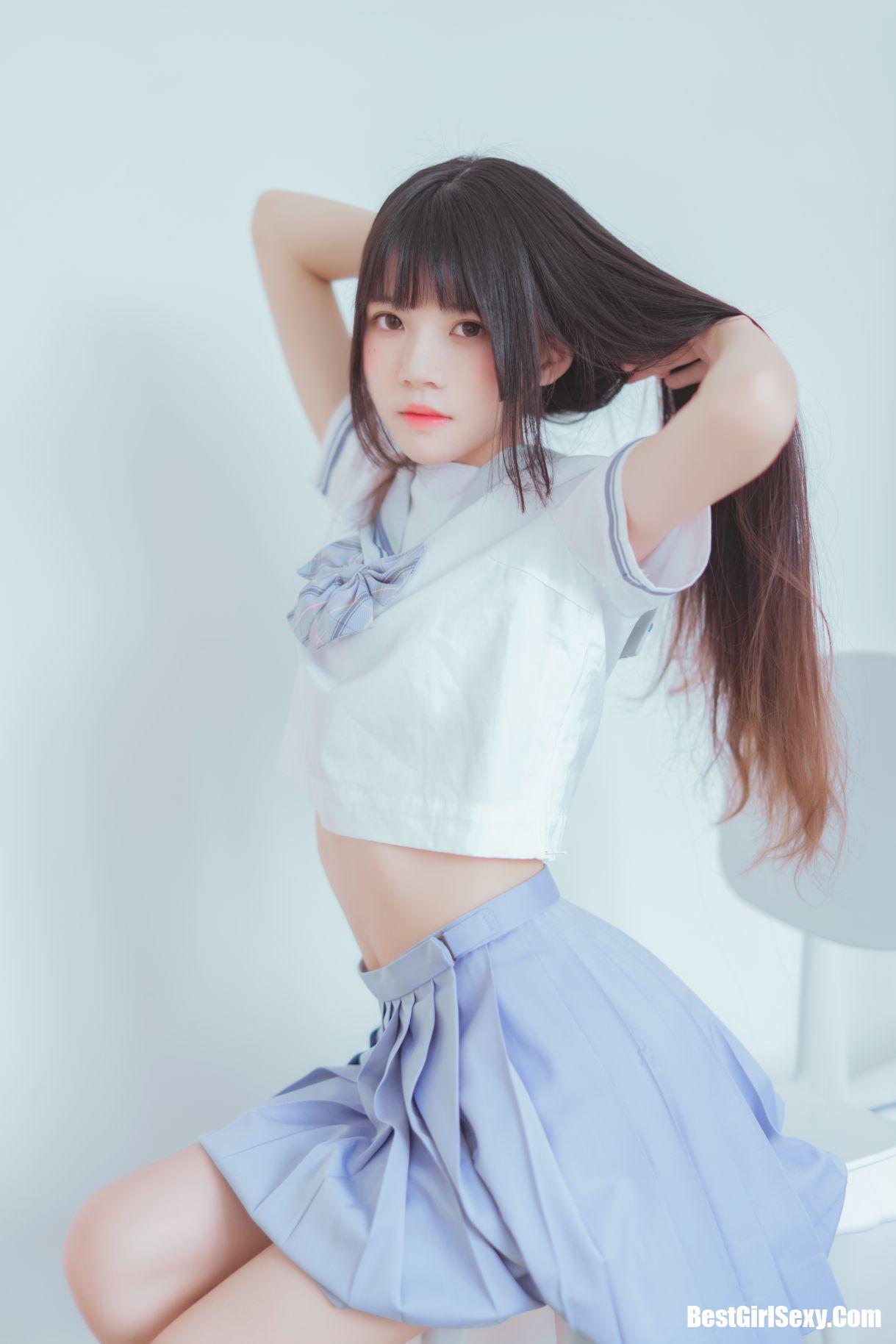 Coser@桜桃喵 Vol.068 校服黑丝