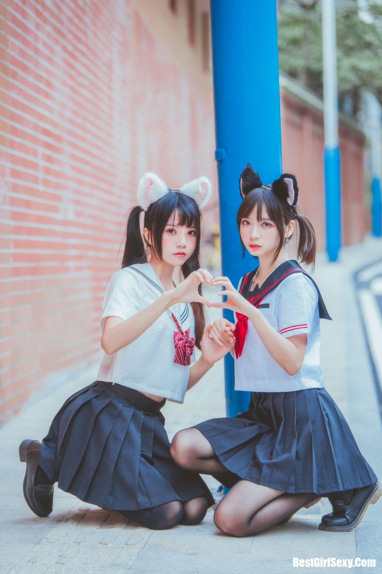 Coser@桜桃喵 Vol.003 JK百合2