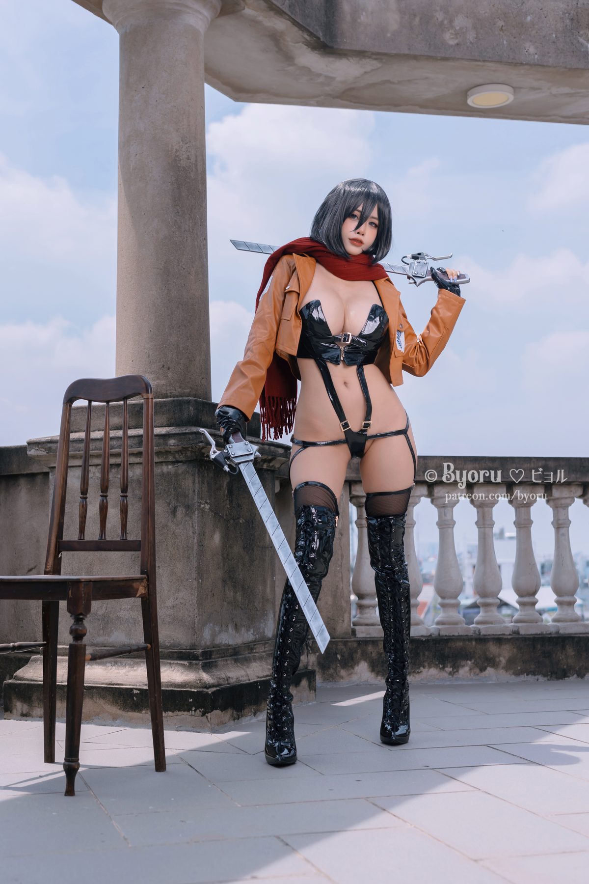 Coser@Byoru – Mikasa Ackerman Attack on Titan