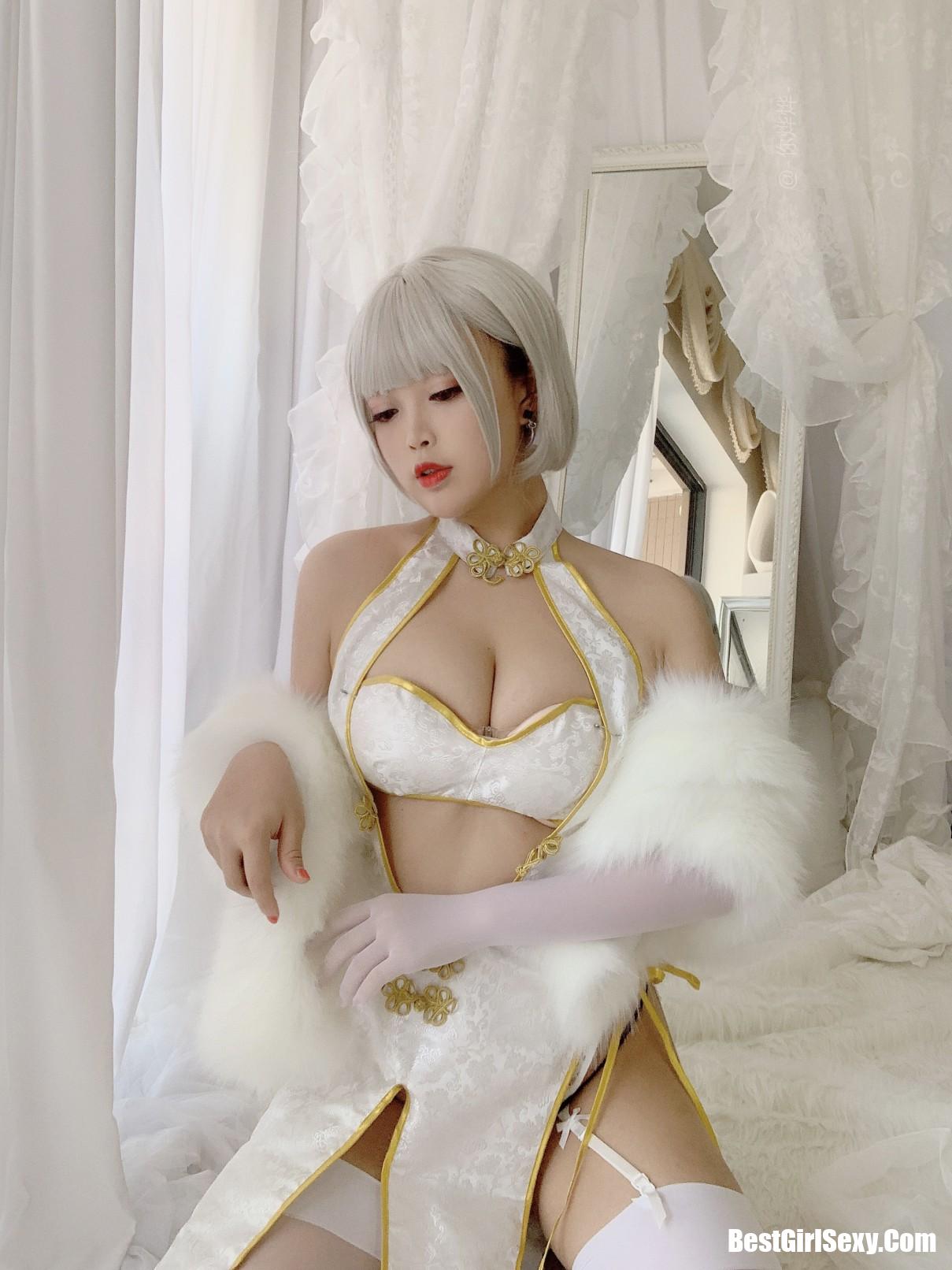 Coser@白烨 Vol.002 白旗袍