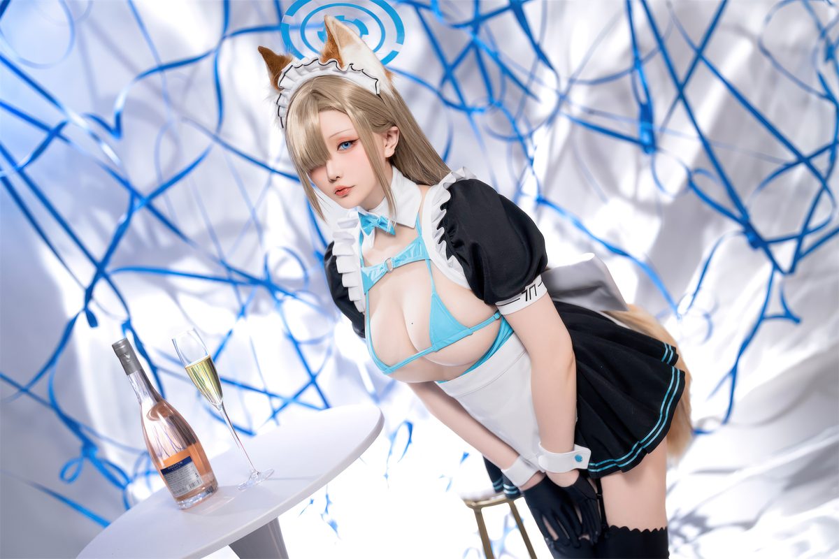Coser@星之迟迟Hoshilily – 2023年12月计划C – 明日奈同人女仆 Part2