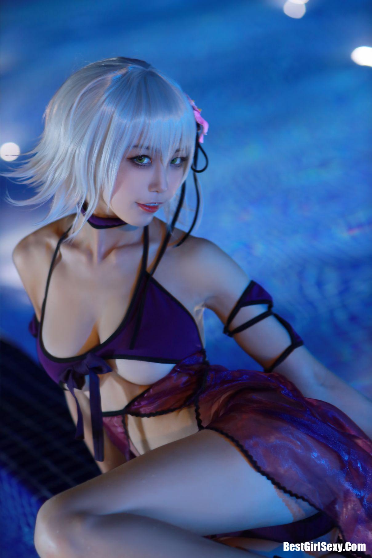 Coser@水淼Aqua Vol.072 贞德泳装