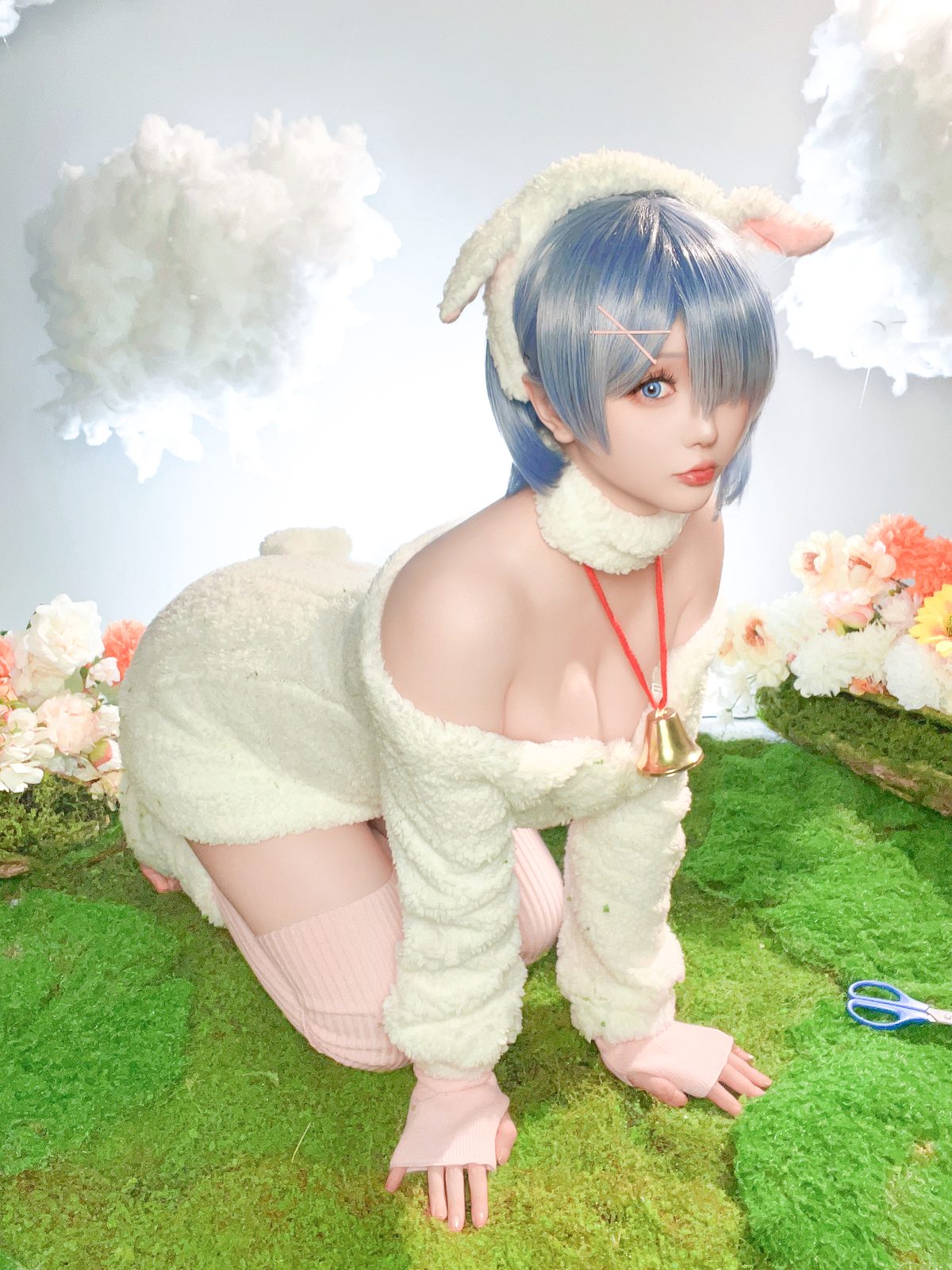 Coser@星之迟迟Hoshilily – 2024年01月计划赠品 RE 0 蕾姆 绵羊ver