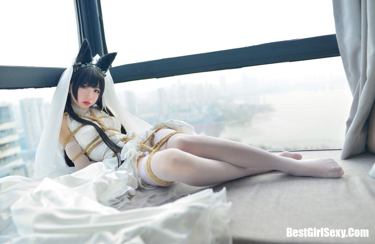 Coser@雪琪SAMA Vol.008 爱宕婚纱