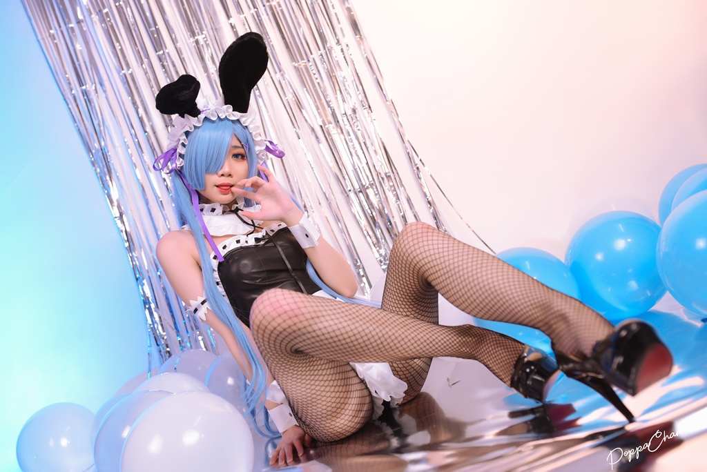 PoppaChan – Rem Bunny [37P]