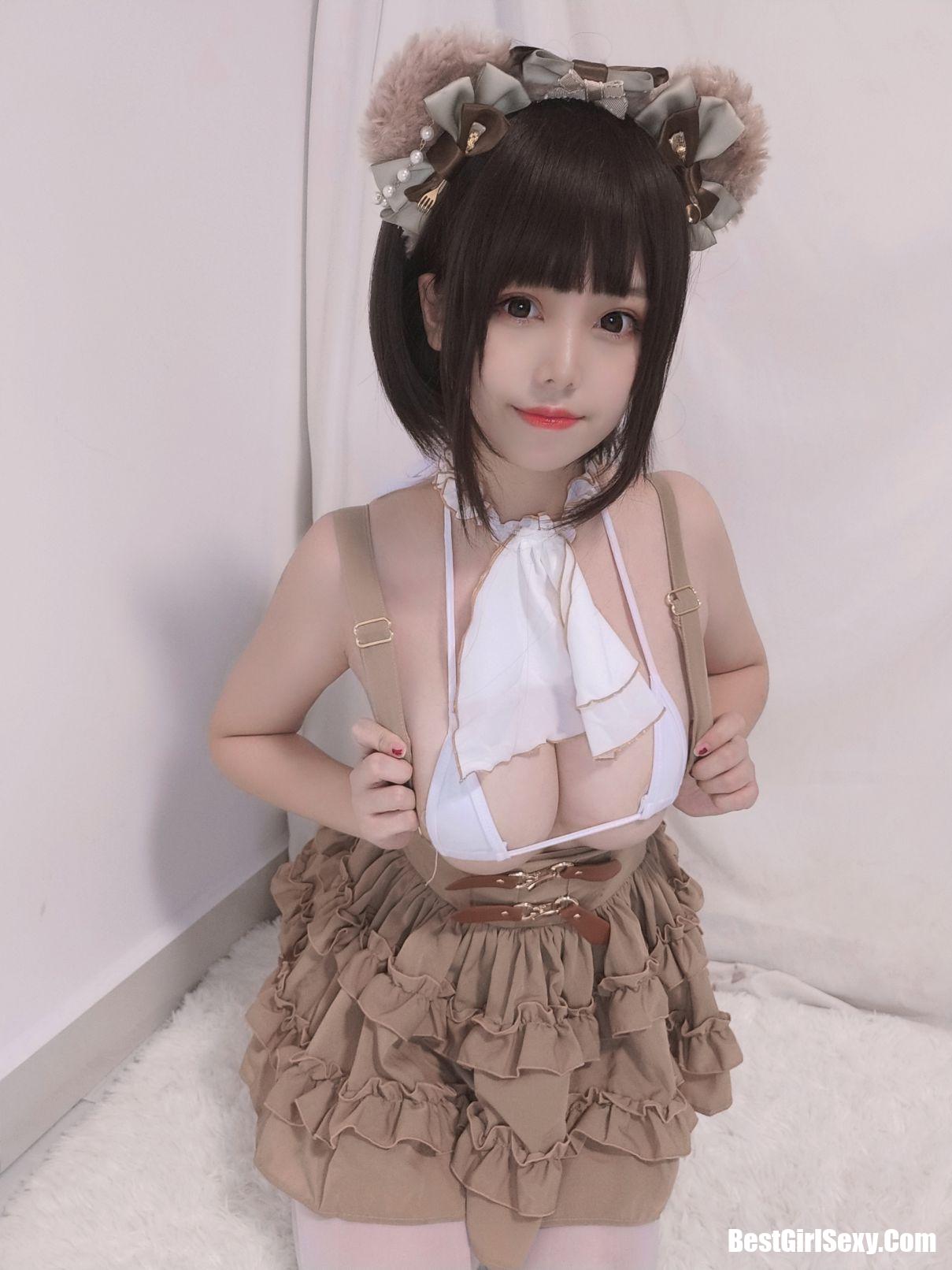 Coser@蜜汁猫裘 Vol.060 小熊