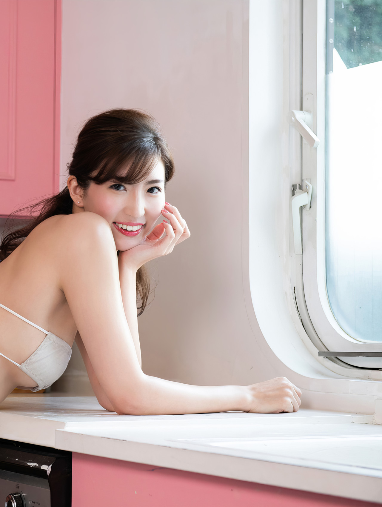 Eimi Matsushima 松嶋えいみ, アサ芸 Secret デジタル写真集 OILYショット ジリジリさせて Set.02 [36P]