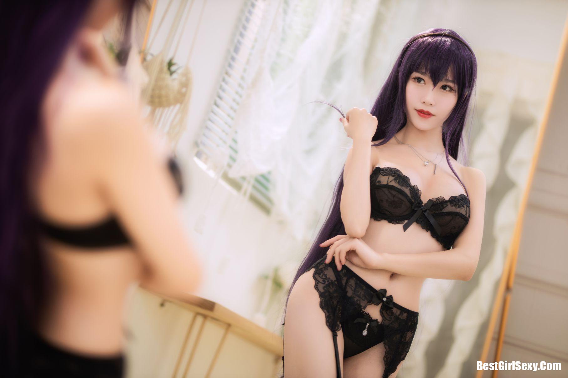 Coser@抖娘-利世 霞之丘诗羽内衣