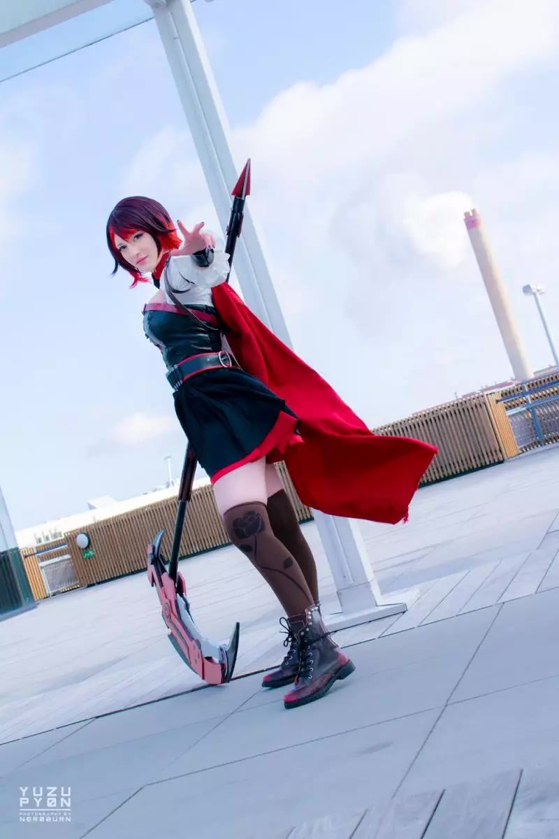 Yuzu Pyon - Ruby Rose (RWBY) 1 [45P]