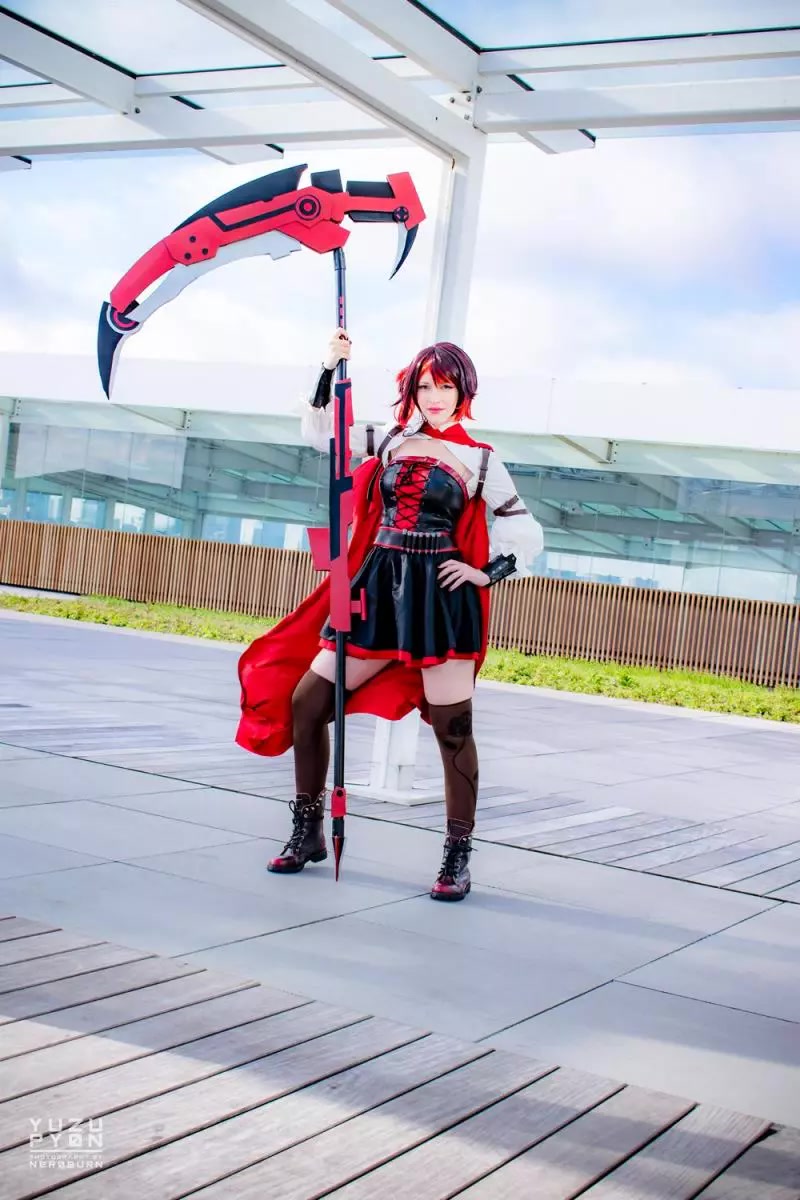 Yuzu Pyon - Ruby Rose (RWBY) 1 [45P]