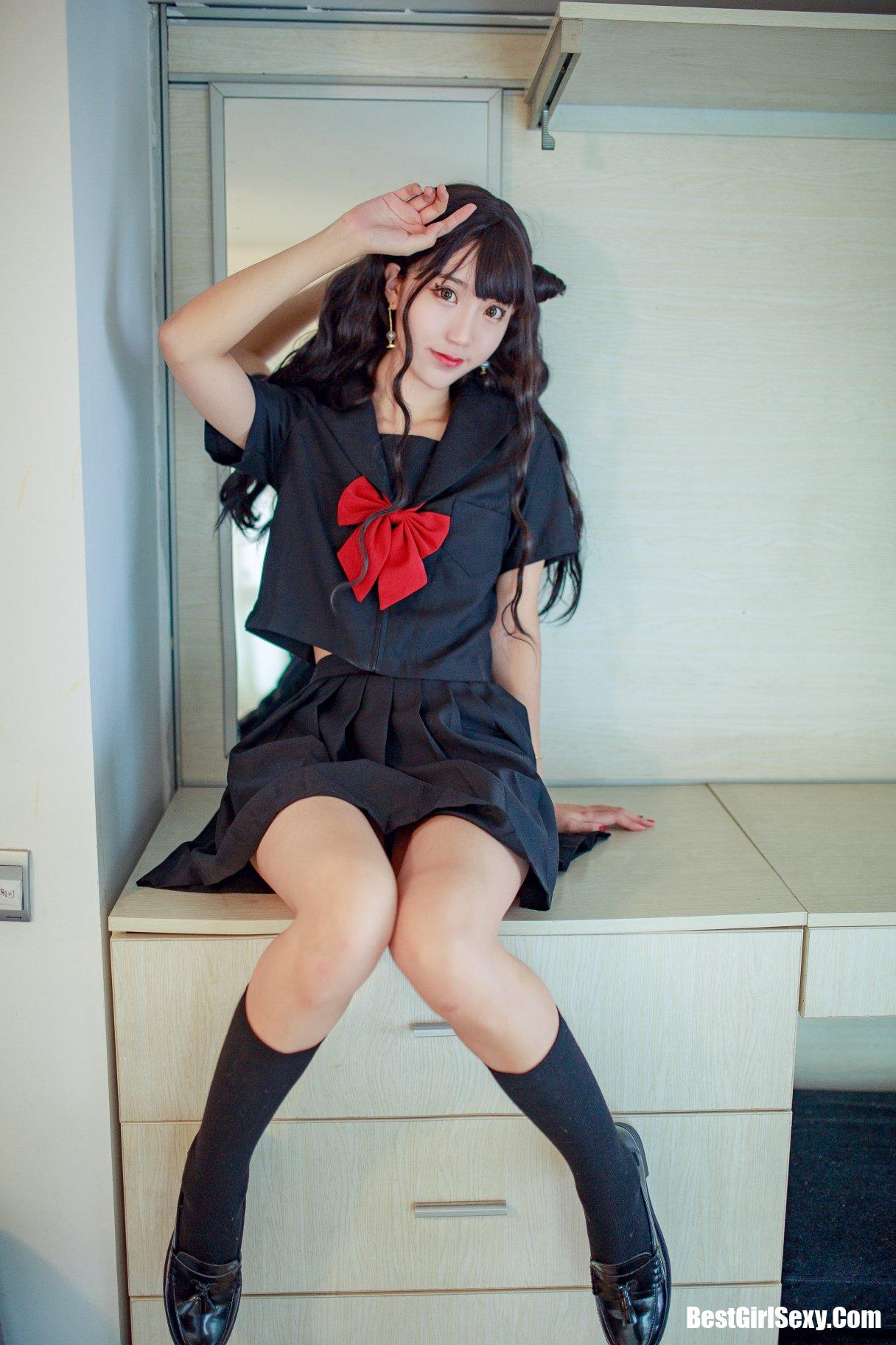 Coser@黑川 Vol.007 小恶魔JK装