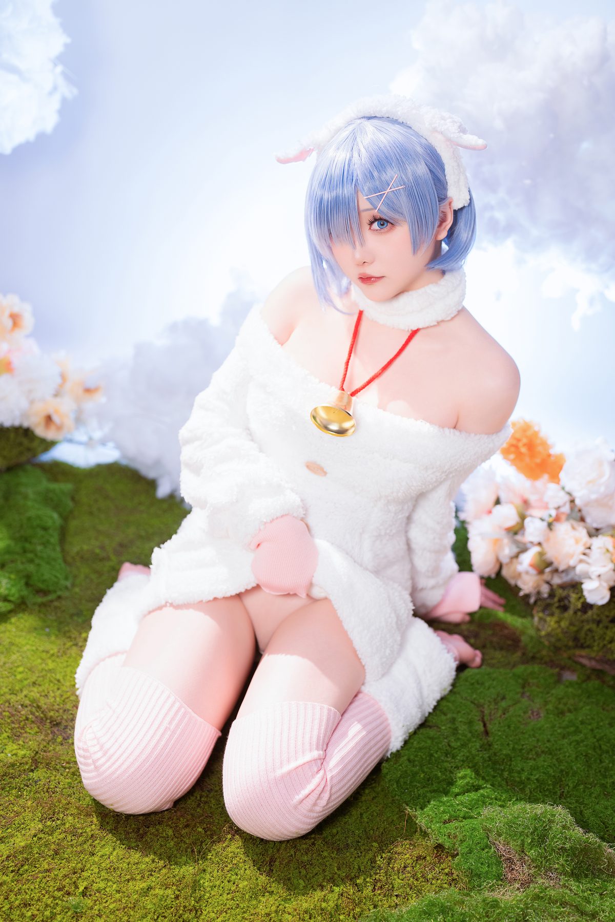 Coser@星之迟迟Hoshilily – 2024年01月计划赠品 RE 0 蕾姆 绵羊ver