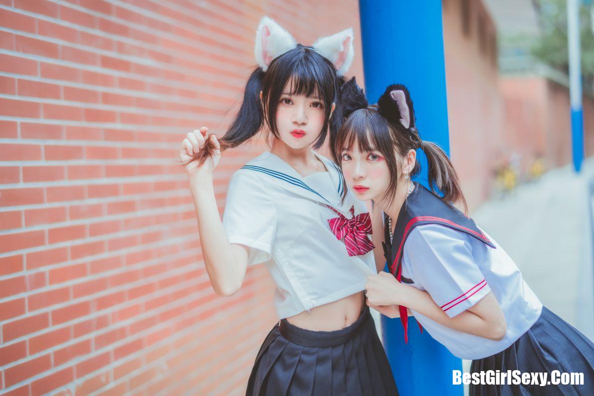 Coser@桜桃喵 Vol.003 JK百合2