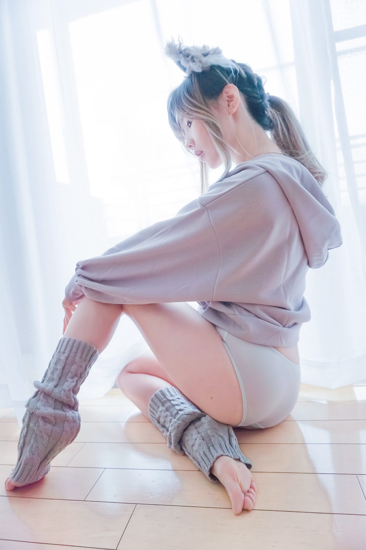 Coser@Ely_eee ElyEE子 – Stay Home with Me Part3