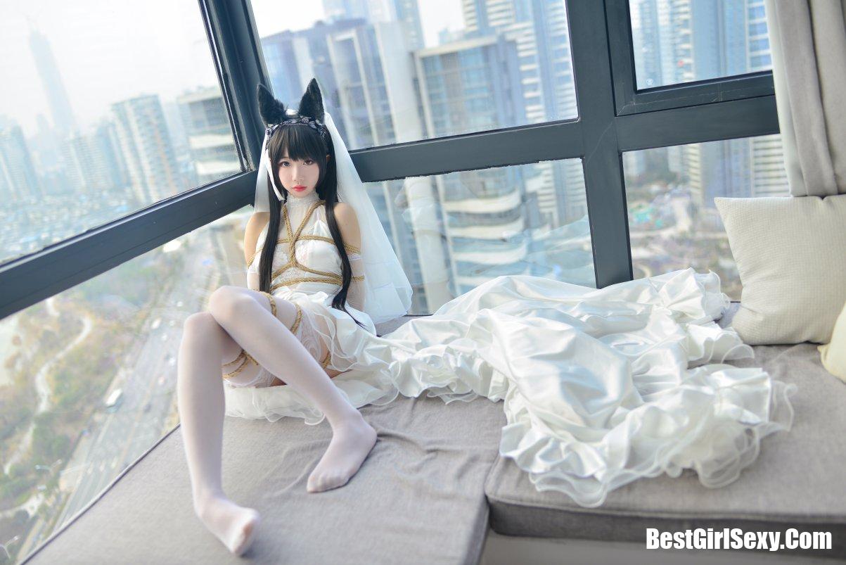 Coser@雪琪SAMA Vol.008 爱宕婚纱