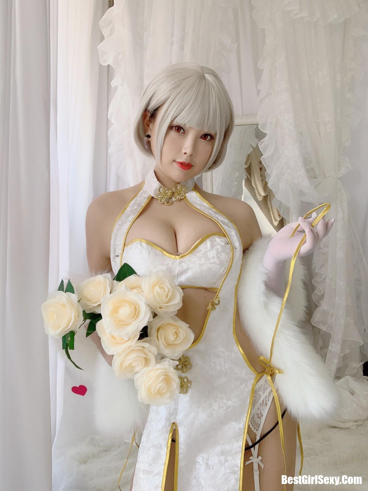 Coser@白烨 Vol.002 白旗袍