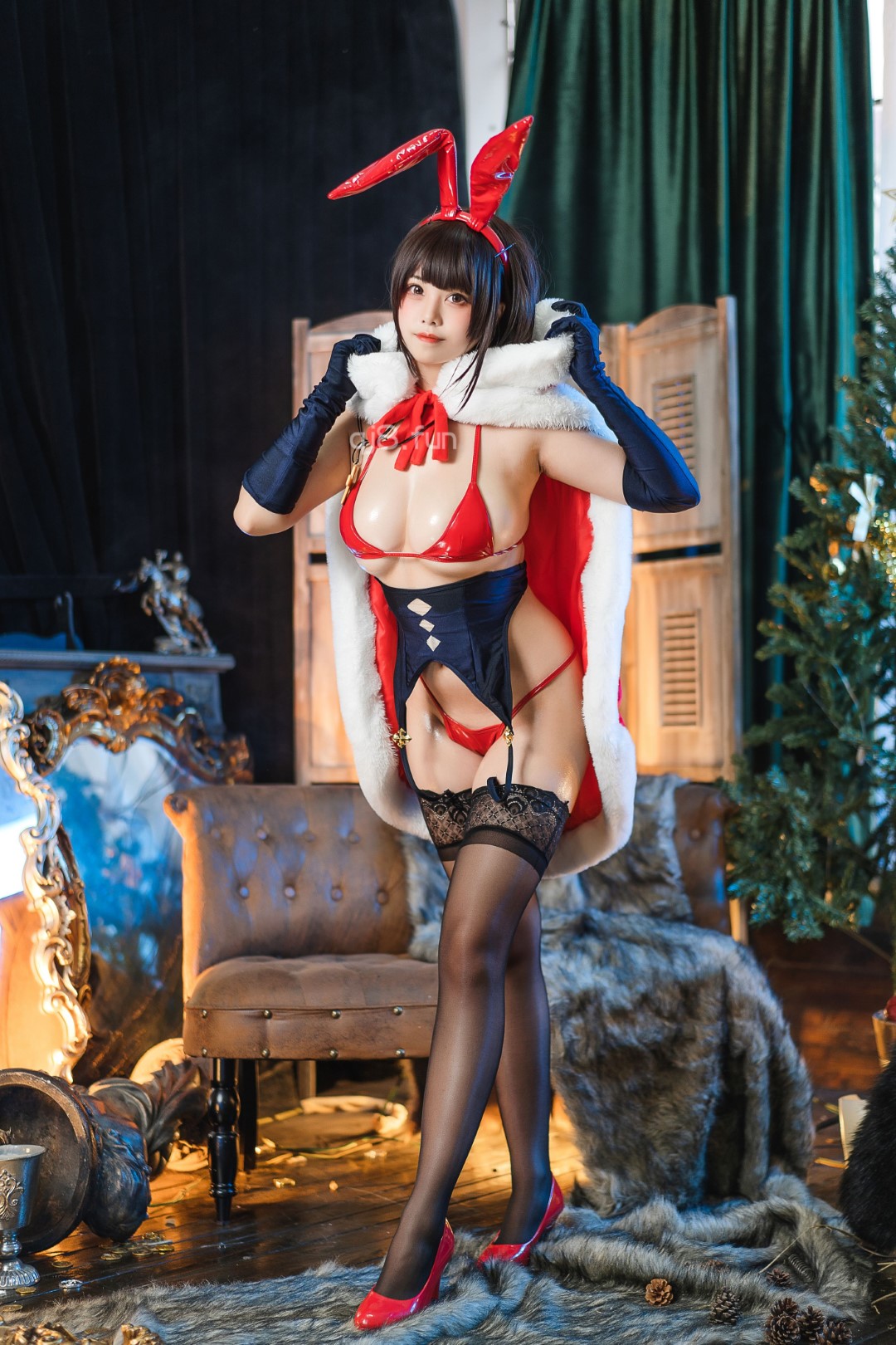 蜜汁猫裘 - NO.73 魔太郎圣诞 [51P]