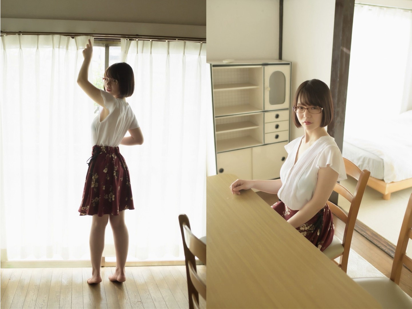 初愛ねんね グラビア写真集 眼差 [35P]