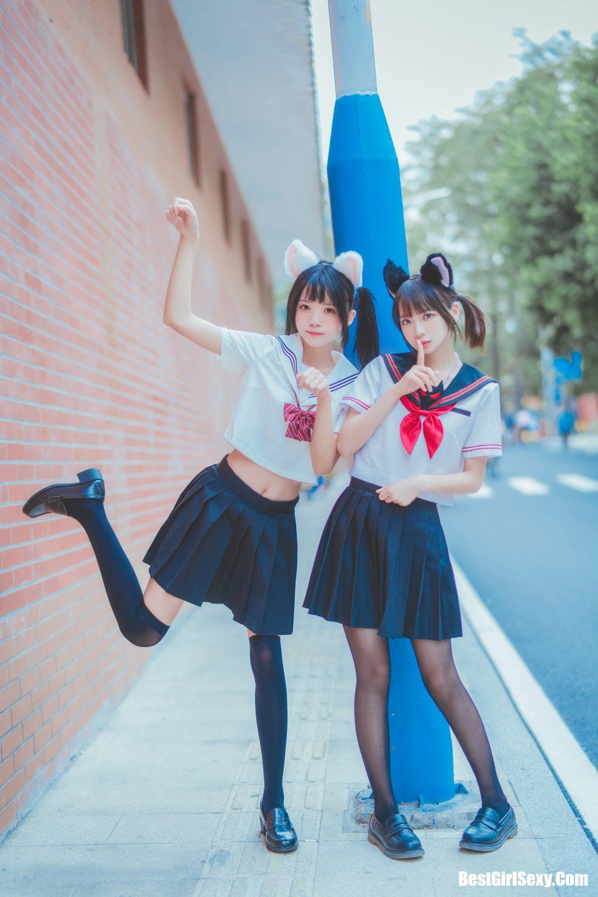 Coser@桜桃喵 Vol.003 JK百合2
