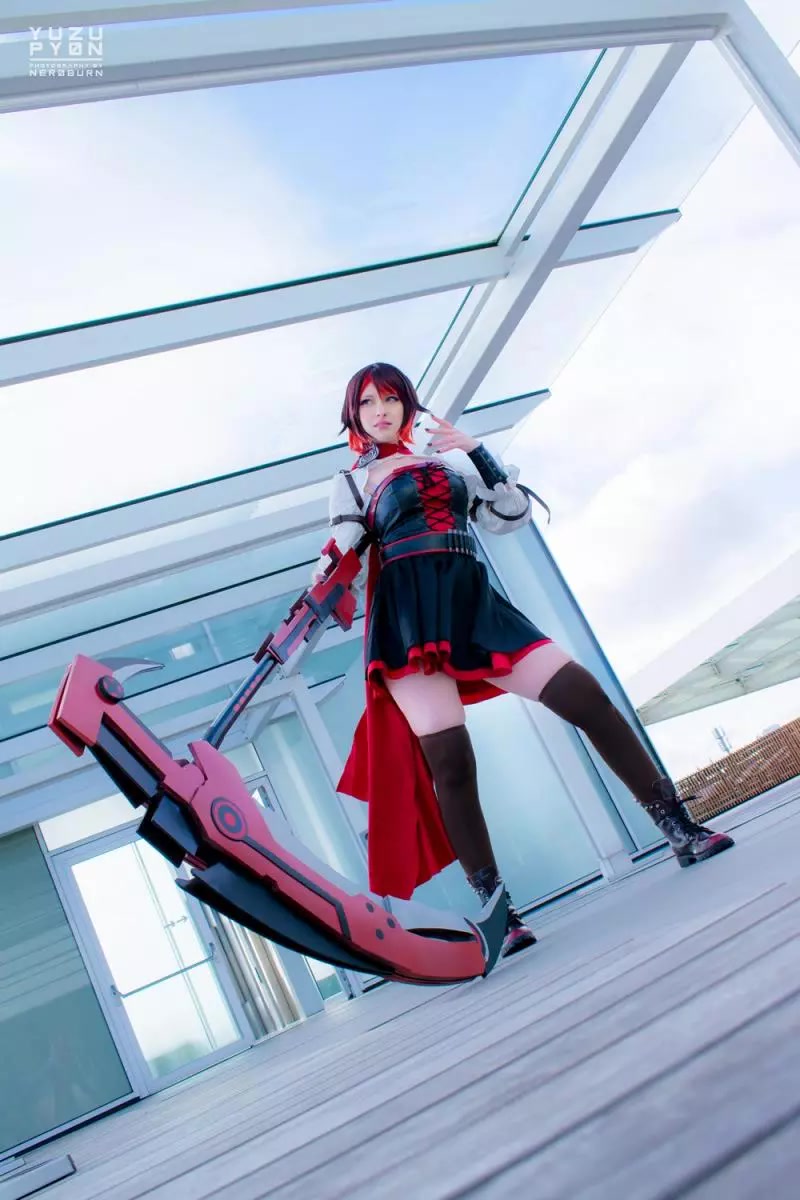 Yuzu Pyon - Ruby Rose (RWBY) 1 [45P]