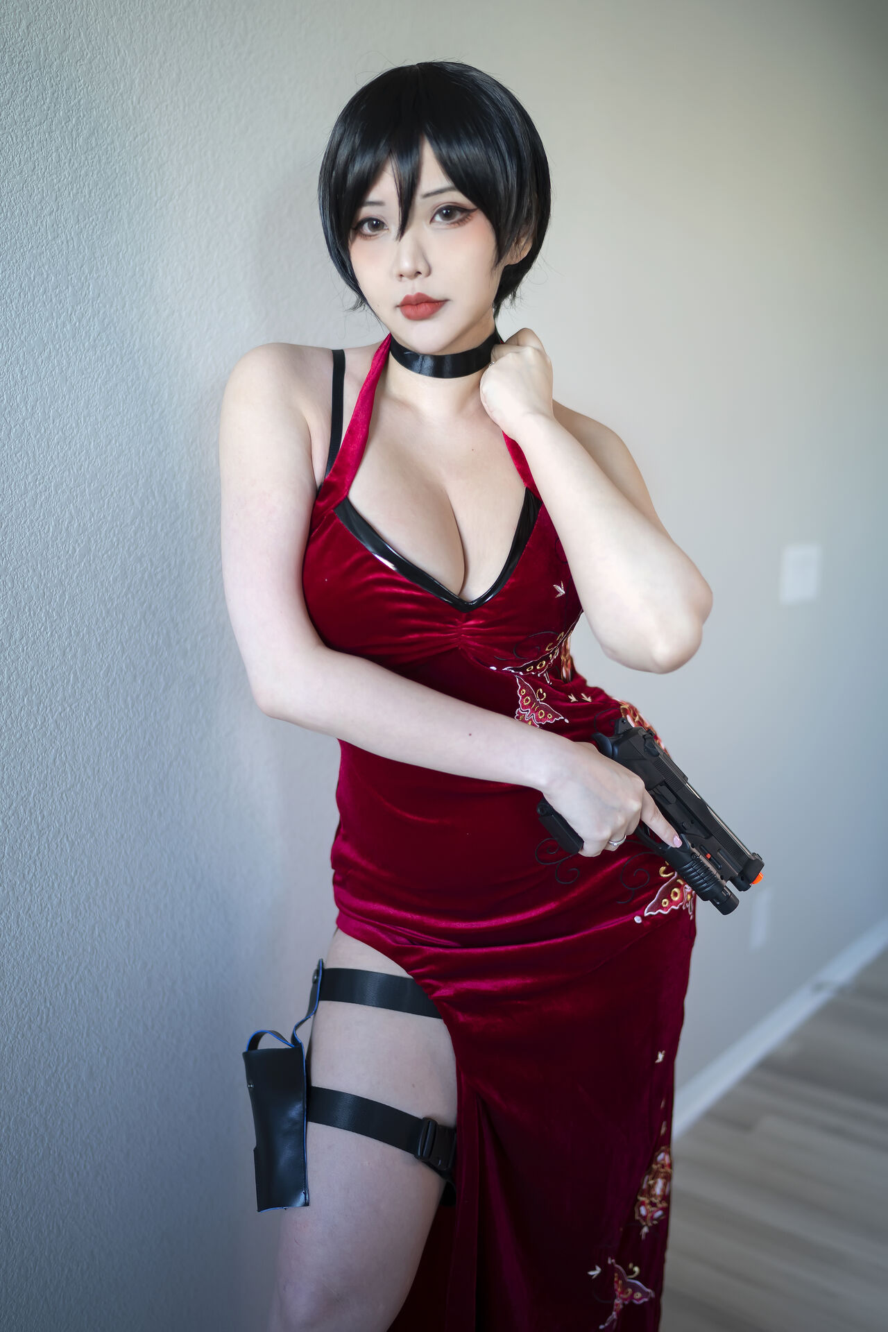 Hana Bunny - Ada Wong Cheongsam [11P]