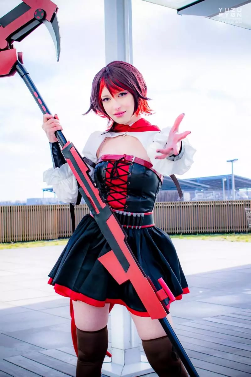 Yuzu Pyon - Ruby Rose (RWBY) 1 [45P]