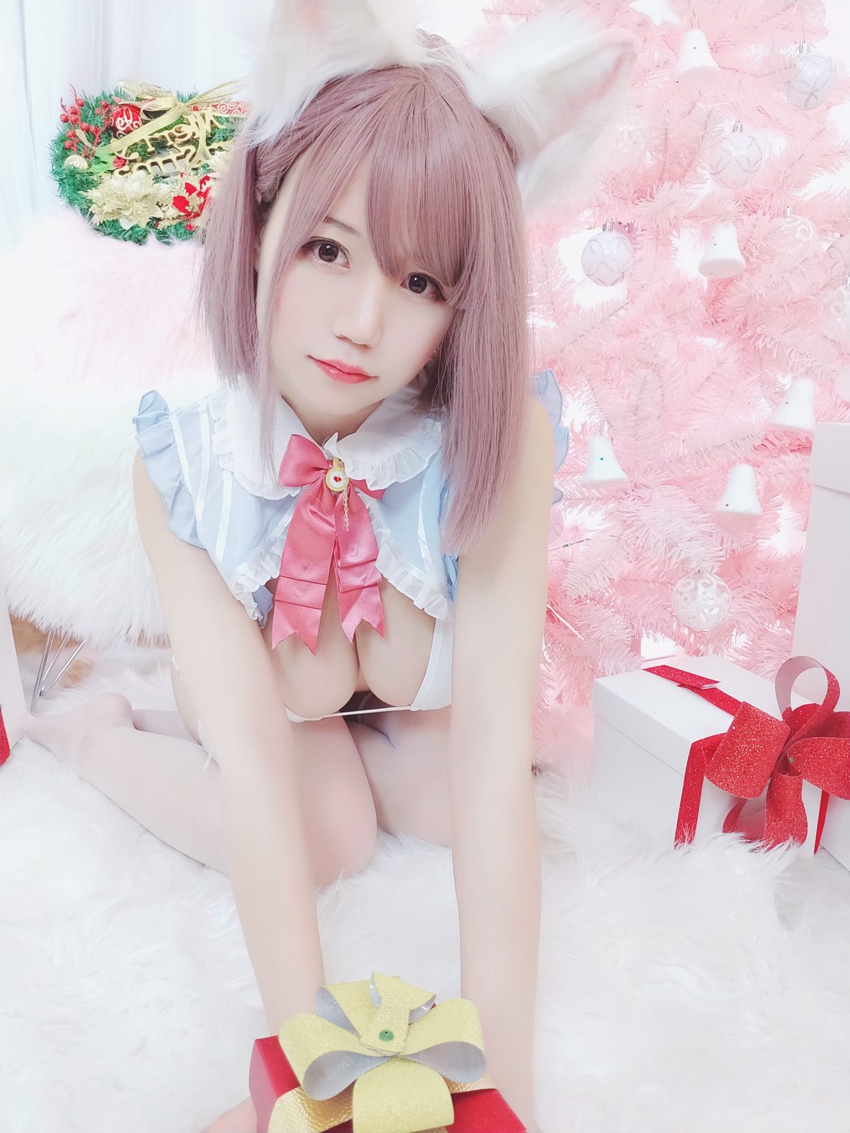 Coser@小仓千代w – 可可爱爱圣诞节