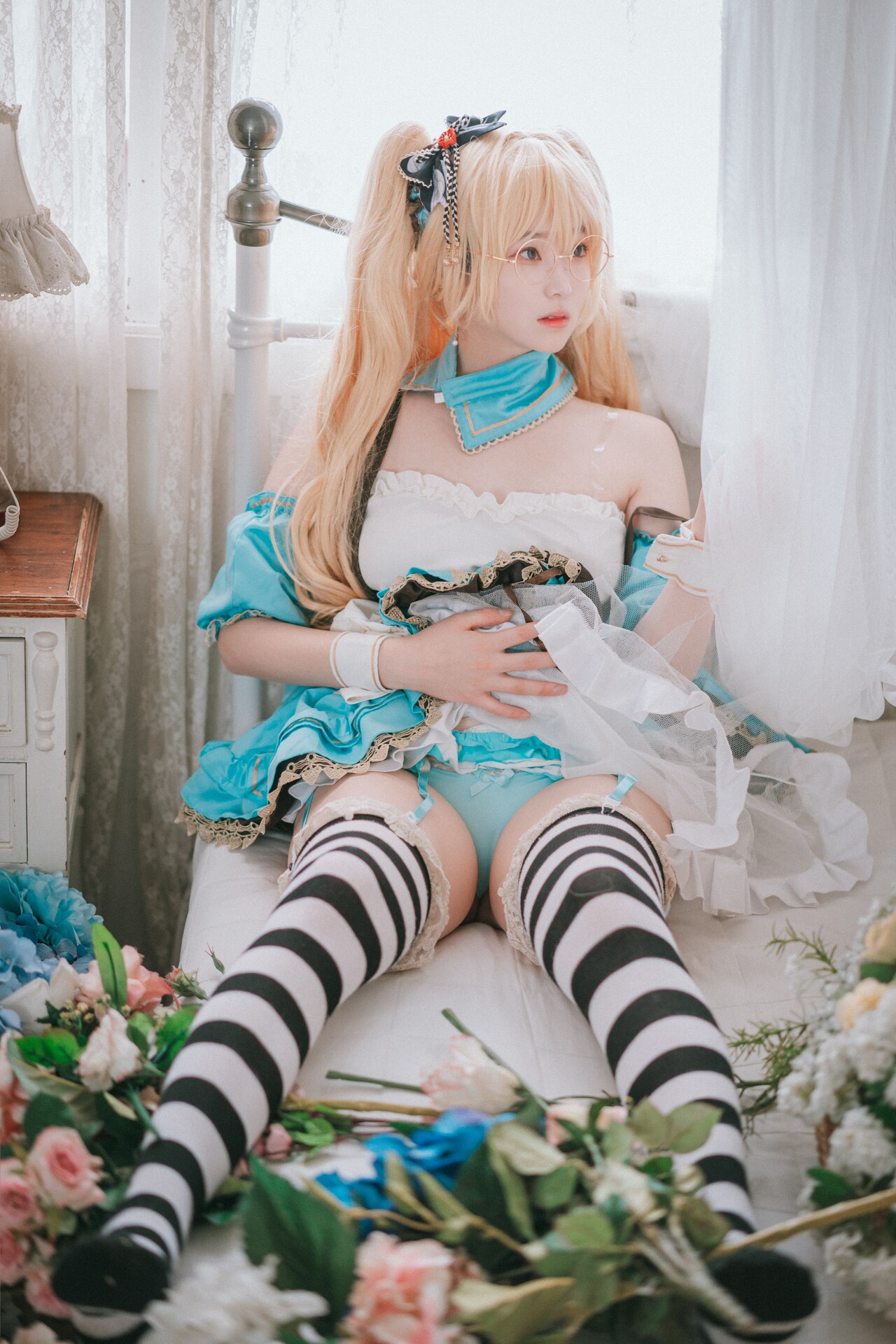 Bambi 밤비, [DJAWA] Alice in Glasses (Alice in Wonderland) [49P]