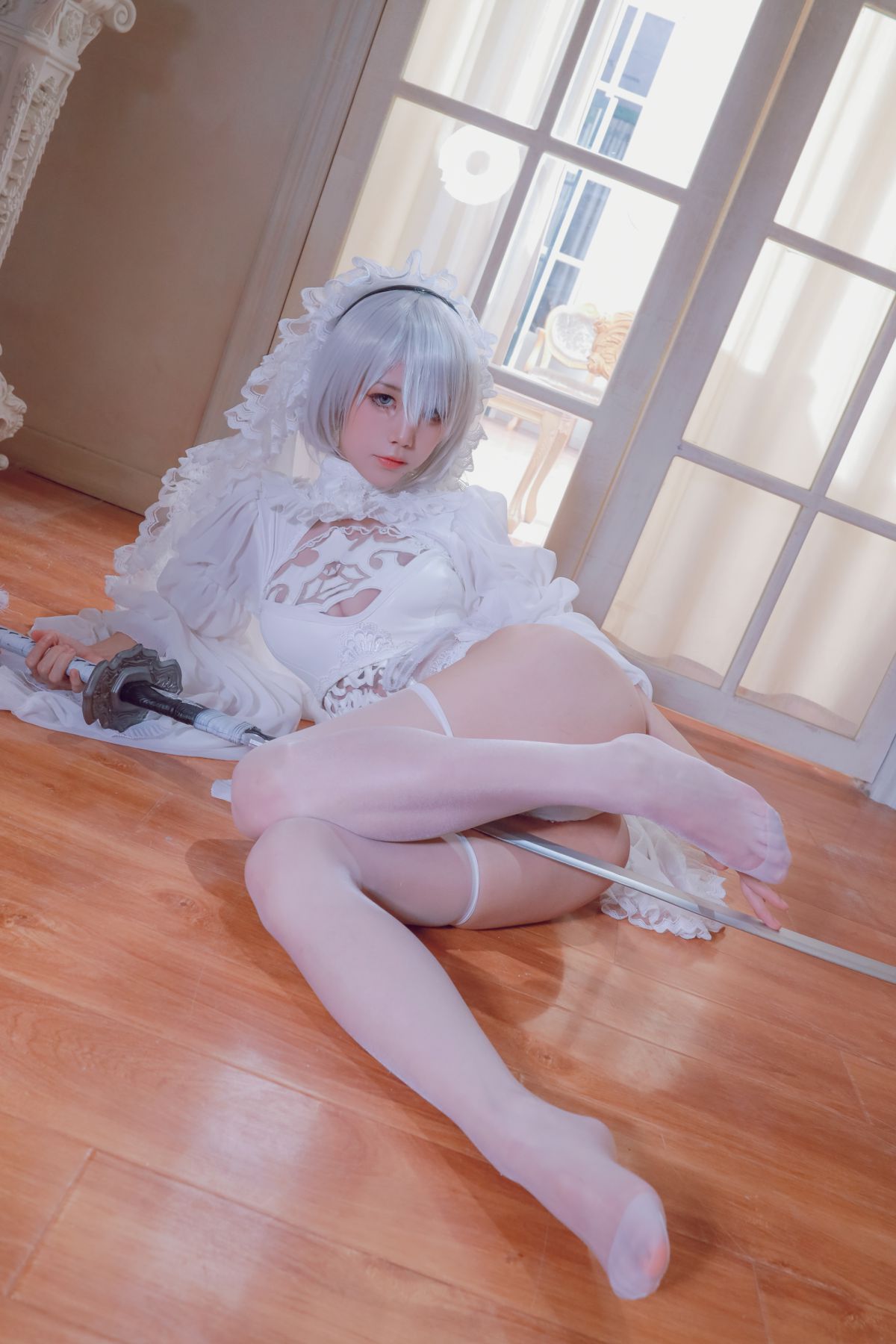 Coser@水淼Aqua Vol.039 Black and white 2B