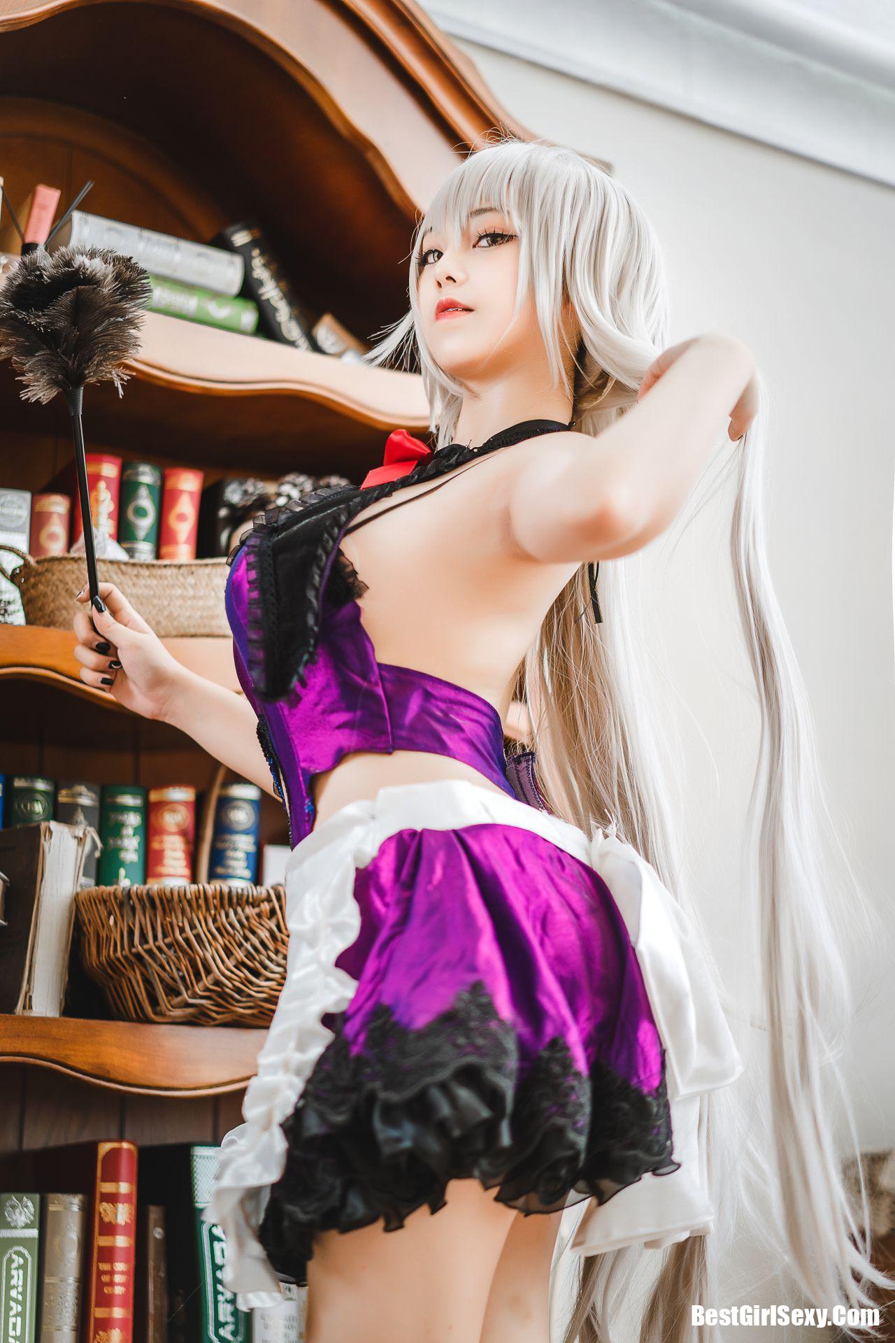 Coser@蜜汁猫裘 Vol.046 贞德女仆