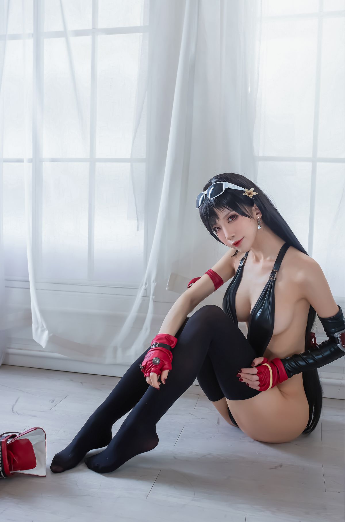 Coser@水淼Aqua Vol.057 Tifa Swimsuit