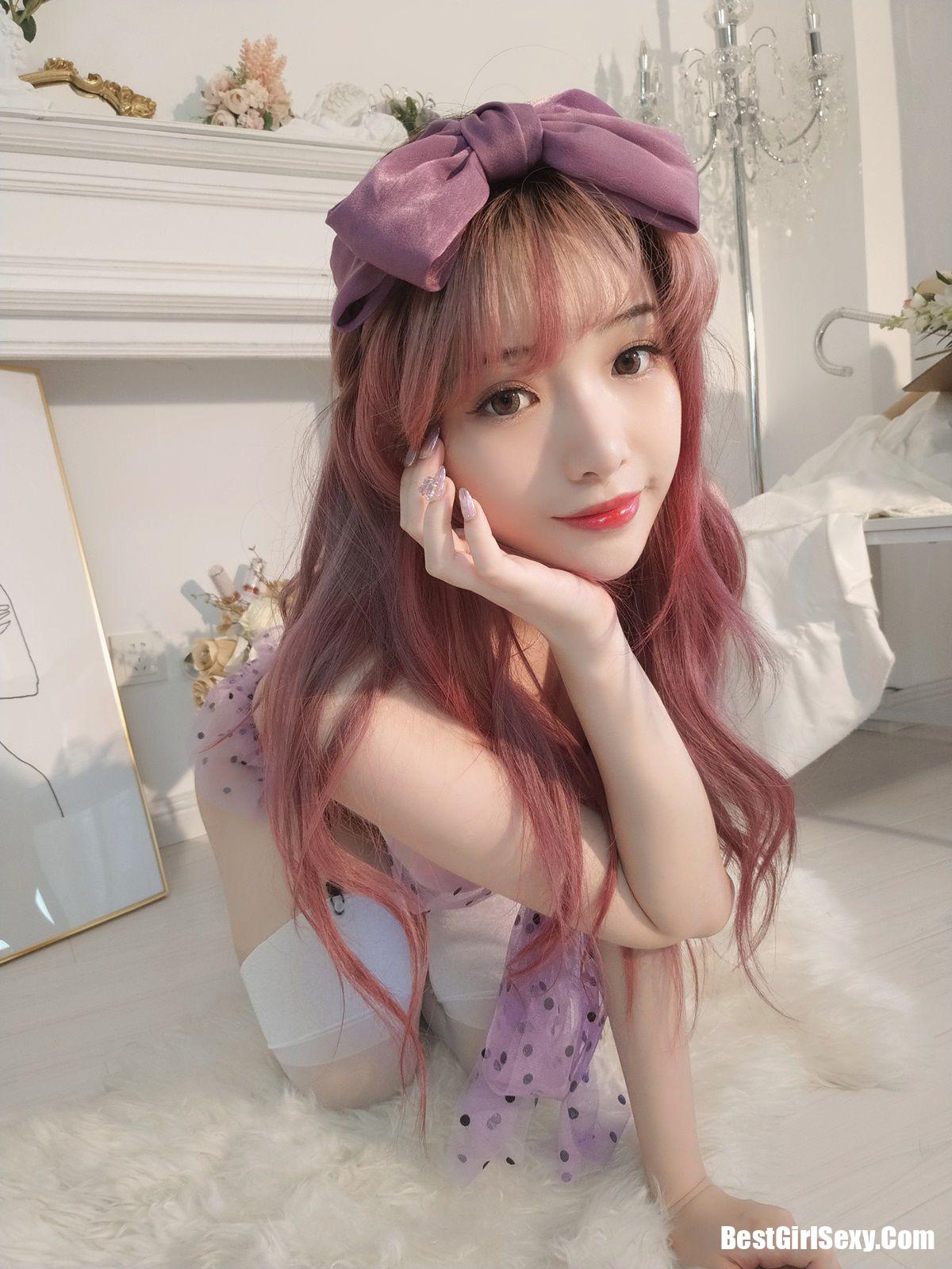 Coser@雯妹不讲道理 紫色蝴蝶
