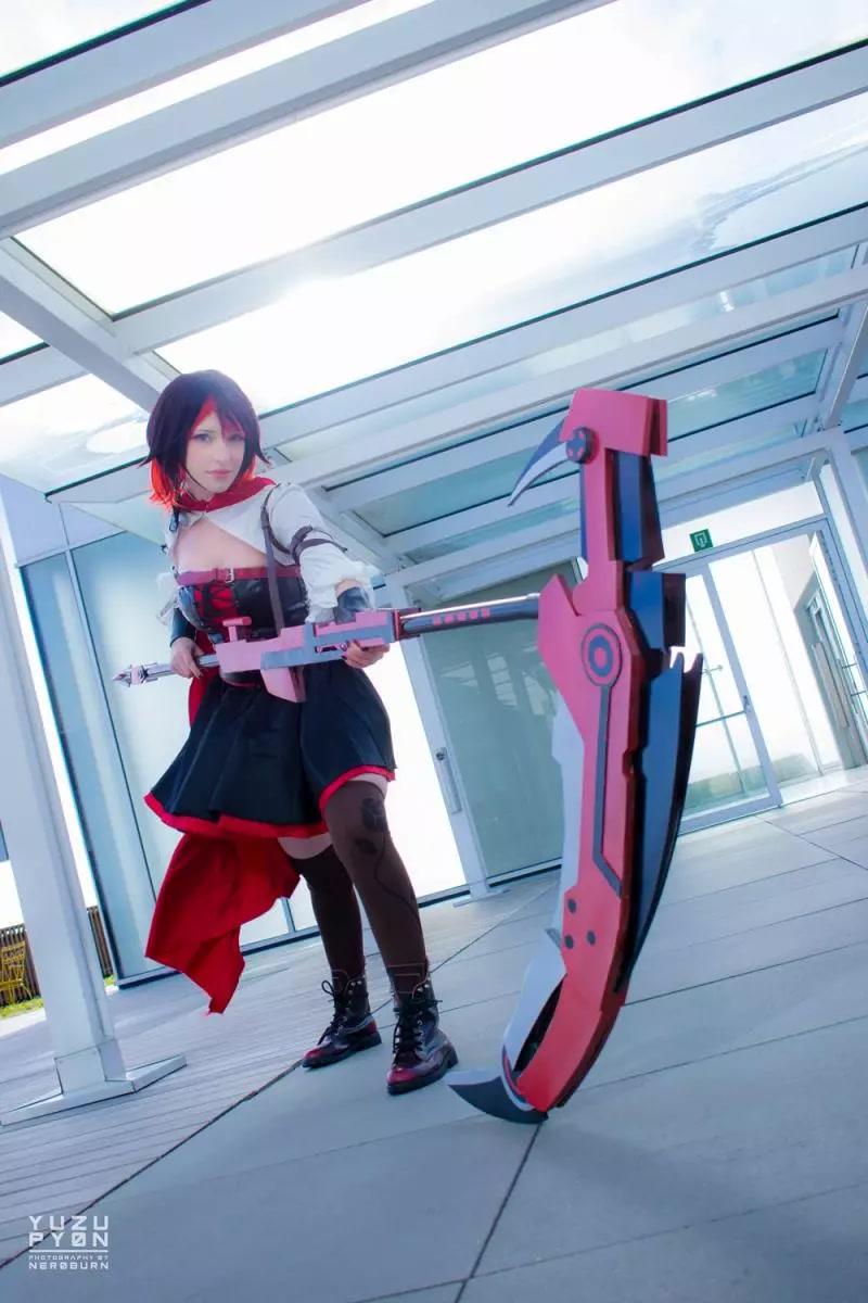 Yuzu Pyon - Ruby Rose (RWBY) 1 [45P]