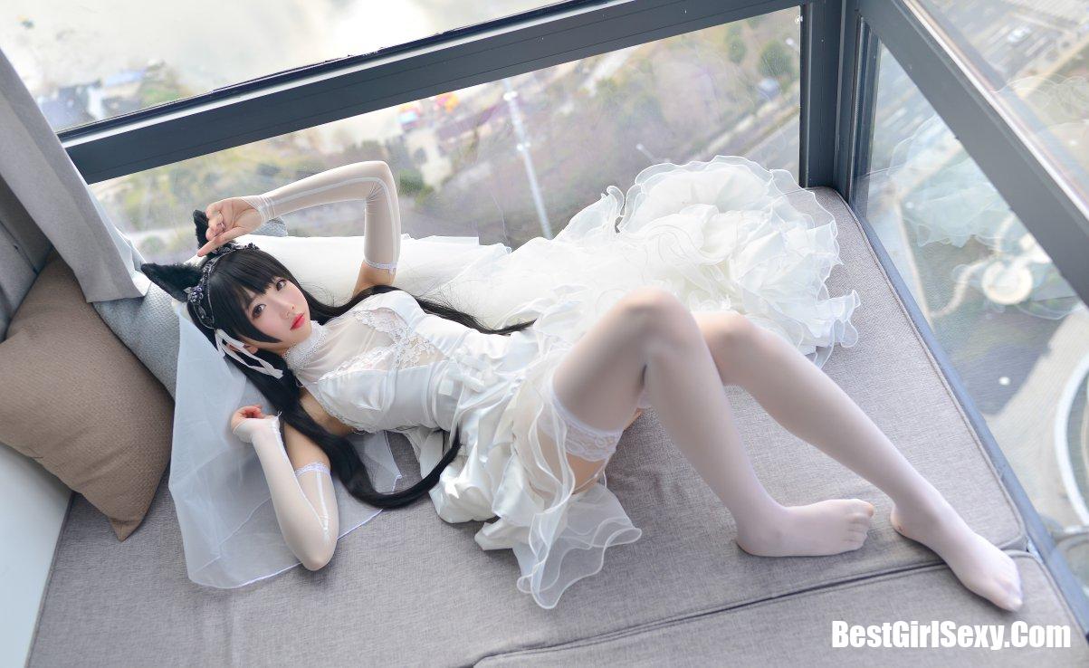 Coser@雪琪SAMA Vol.008 爱宕婚纱