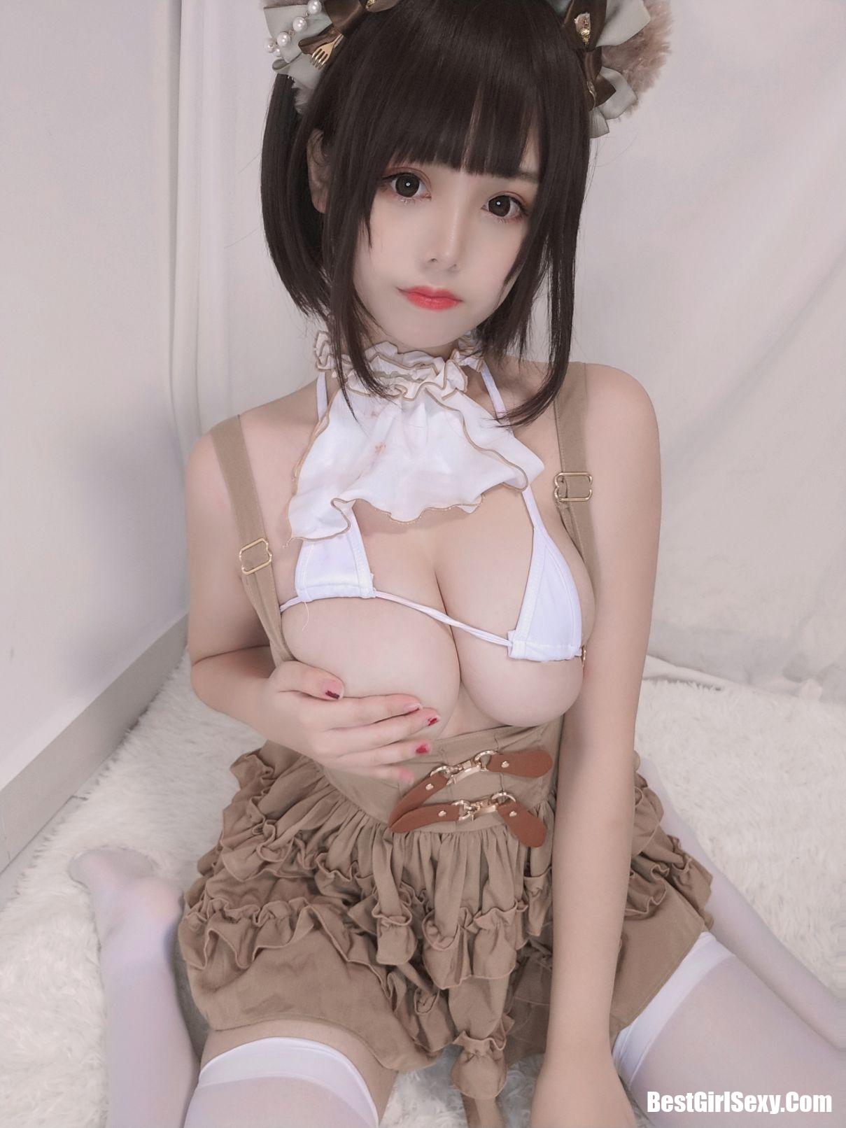 Coser@蜜汁猫裘 Vol.060 小熊