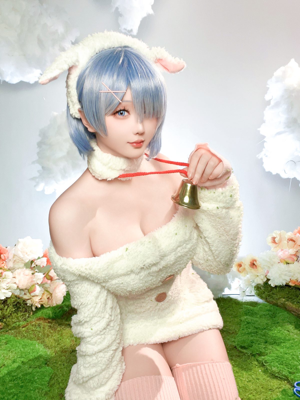 Coser@星之迟迟Hoshilily – 2024年01月计划赠品 RE 0 蕾姆 绵羊ver