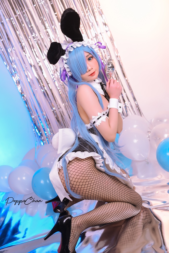 PoppaChan – Rem Bunny [37P]