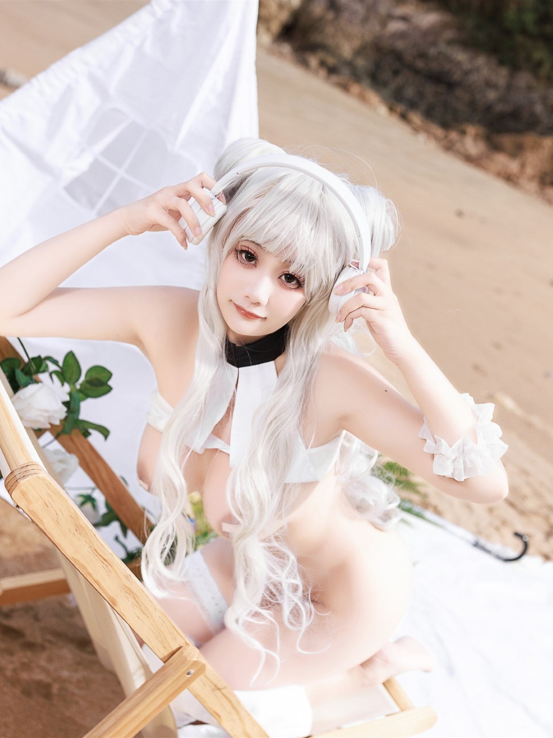 Cosplay 阿雪雪 恶毒泳装 Set.02 [60P]