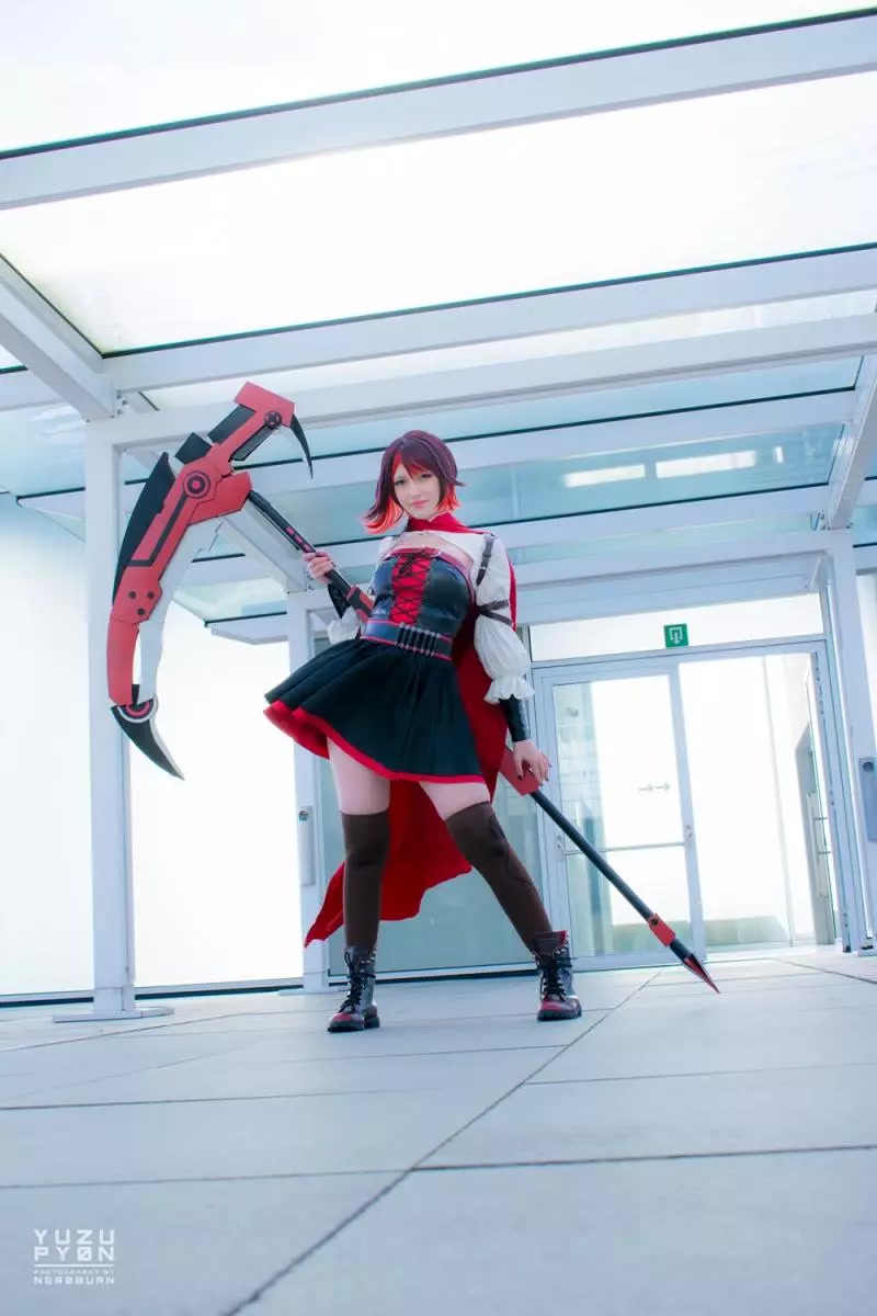 Yuzu Pyon - Ruby Rose (RWBY) 1 [45P]