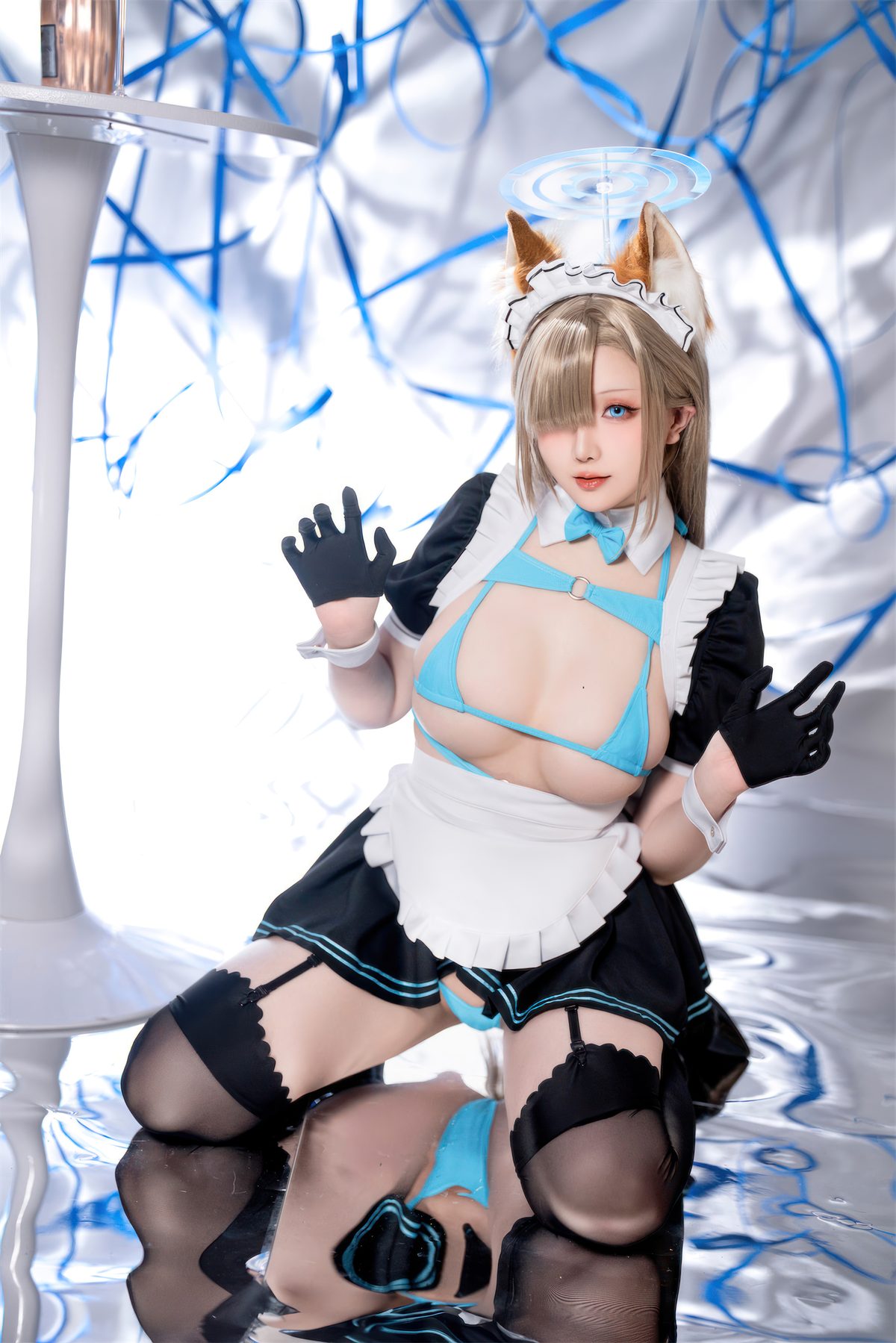 Coser@星之迟迟Hoshilily – 2023年12月计划C – 明日奈同人女仆 Part1