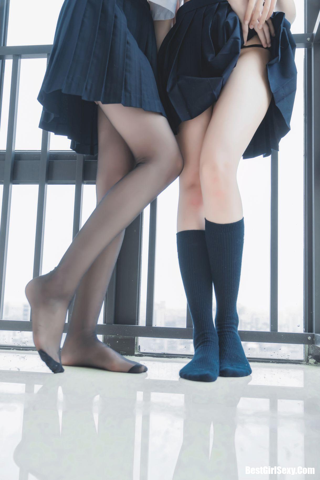 Coser@桜桃喵 Vol.047 制服双子