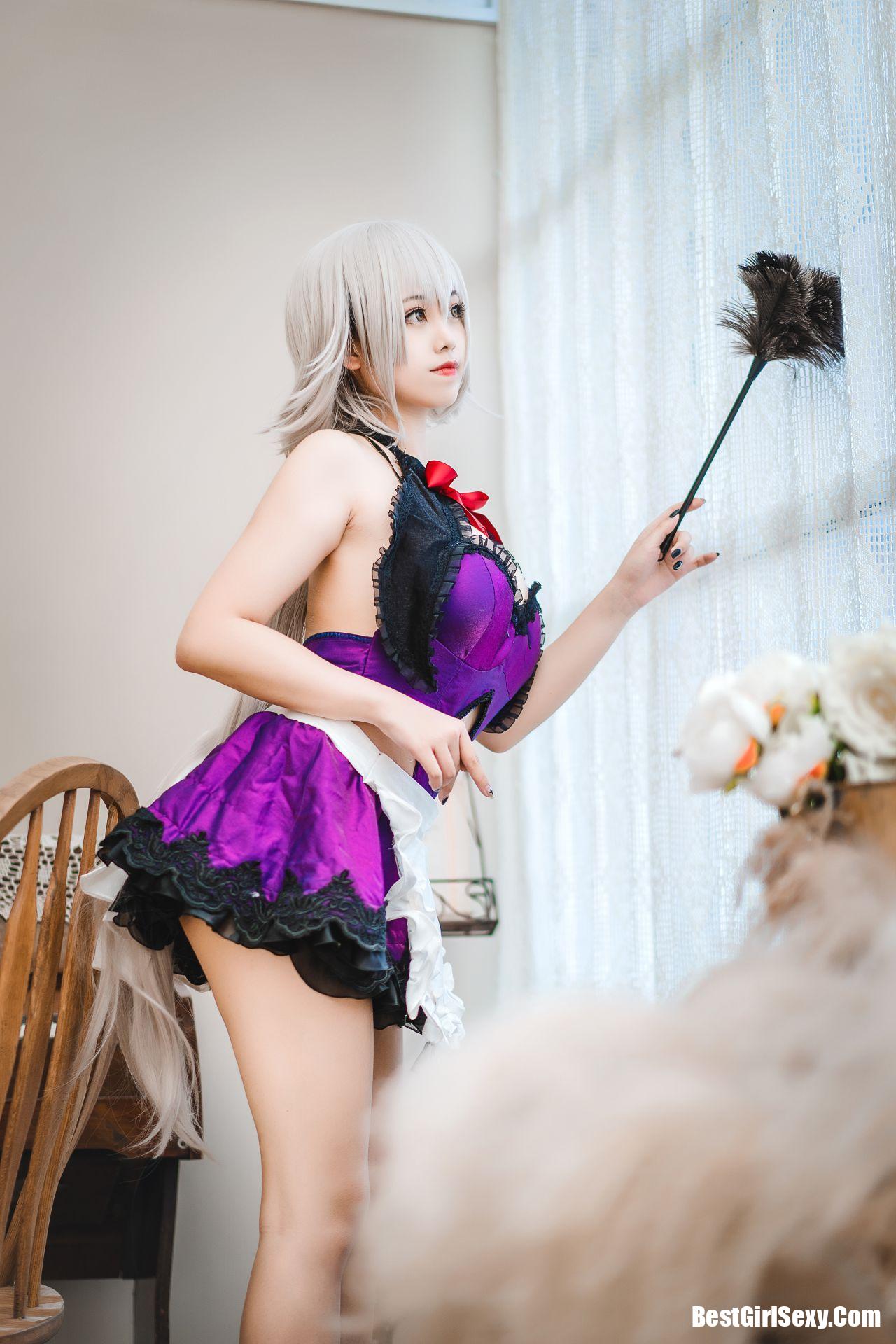 Coser@蜜汁猫裘 Vol.046 贞德女仆