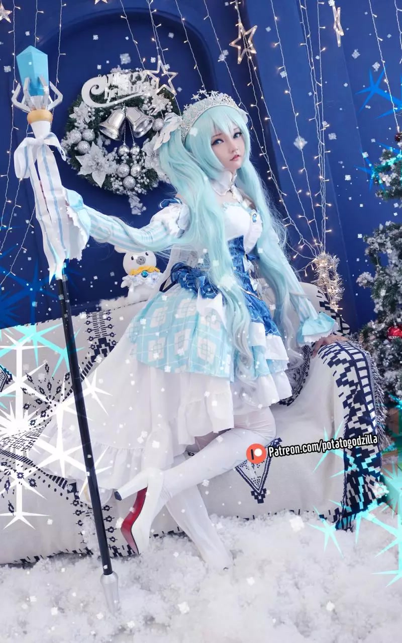 Potato Godzilla - Snow Miku 3 [41P]