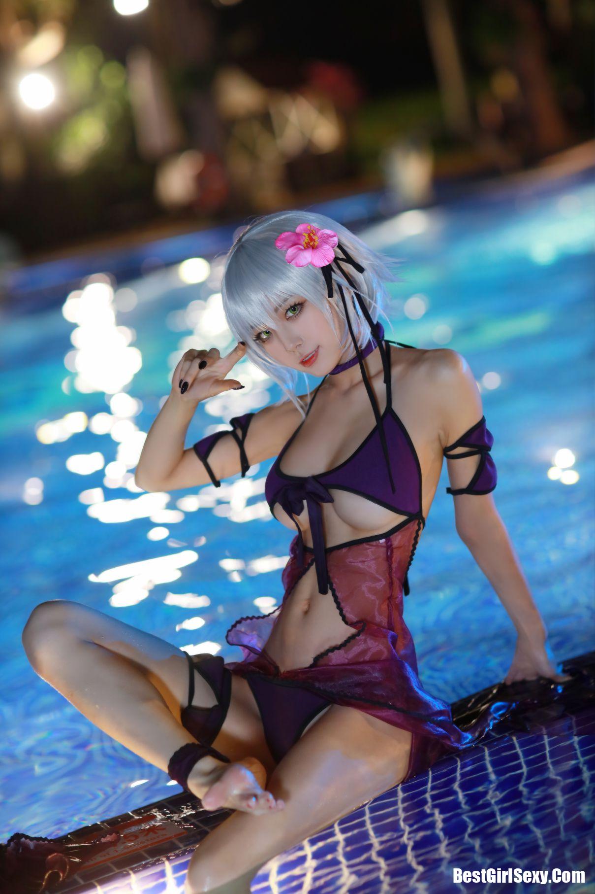 Coser@水淼Aqua Vol.072 贞德泳装