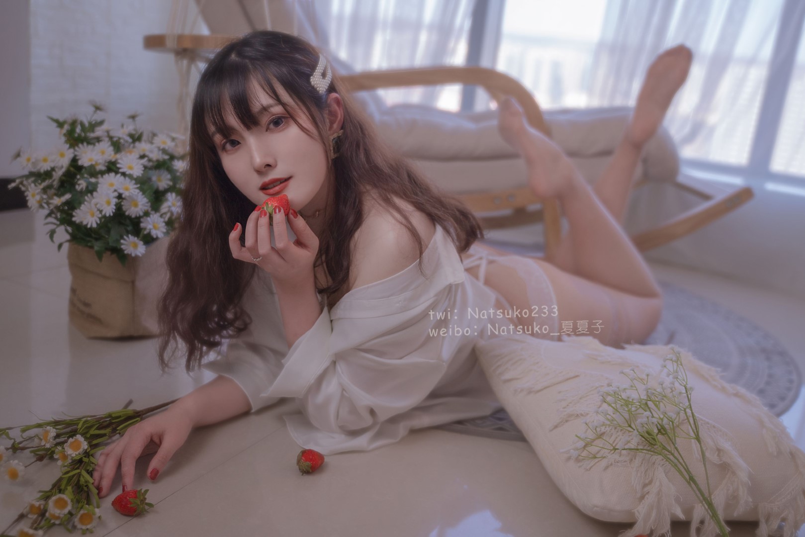 Natsuko夏夏子 - 男友衬衫 [36P]